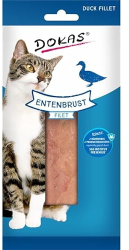 Dokas Cat Snack Entenbrust Filet | 9X 22g