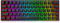 HOOLRZI GK64 Mini 60% Teclado mecánico portátil RGB retroiluminado tipo C interruptor óptico Gateron para PC/teclado mecánico Gk64