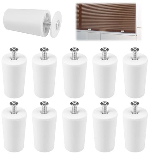 10 Pièces Butée Volet Roulant 40 mm, Butée pour Volets Roulants Faciles à Installer, Empêchent le Tablier du Volet Roulant de Rouler Excessivement Sur la Plaque de Recouvrement Ou les Rails de Guidage