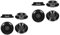 Angoily 2 Sätze Klavier Rutsch Feste Fuß Polster Rundes Bodenkissen Einstellbar Rollen Für Klaviere Klavier Caster Tasse Stuhlbodenmatte Klavier Bodenbelag Black Abs 8 Stück * 2