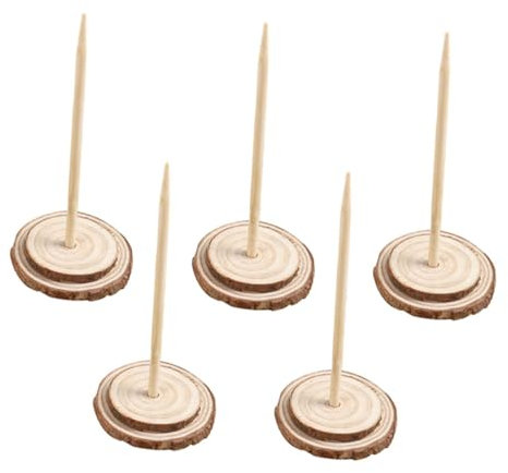 GALPADA Base Per Albero Di Natale in Legno Da 5 Pezzi Per Alberi Artificiali Supporto Per o Di Natale Finto Supporto Per o Base Per o Di o Per o Di