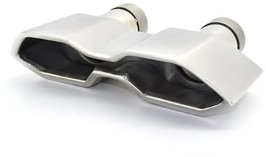 Auspuffspitze 1 Stück Edelstahl-Auto-Auspuff-Schalldämpfer-Endrohr-Quadrat-Auspuffanlage Für Ford Für Focus Für ST 2017 Endschalldämpfer Auspuffendrohr