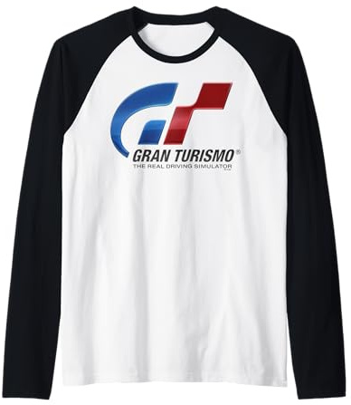 PlayStation Gran Turismo The Real Driving Simulator Logo Raglan