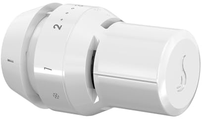 Cosmo Thermostatkopf weiß M30 x 1,5 mit Nullstellung | COTKN