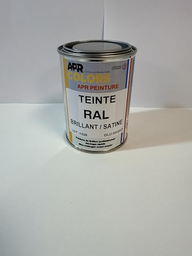 APR COLORS RAL PEINTURE POT DE 250 GR (8019 BRILLANT)