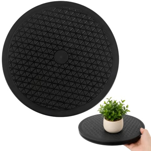 Drehscheibe Drehplatte 30 cm 360 Grad Drehbar Plattform Drehteller Drehtablett für Laptops Monitor TV Lautsprecher Handwerk Pflanzen Küche