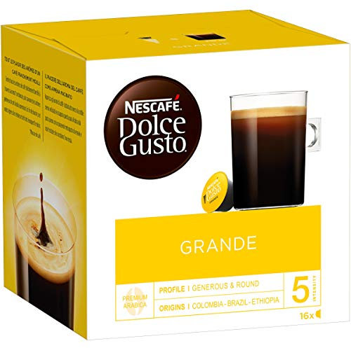 Nescafé Dolce Gusto Grande - Café - 48 Capsules (Pack de 3 boîtes x 16)