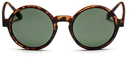 CHPO Unisex-Erwachsene Sam Sonnenbrille, Braun (Turtle Brown/Green), 46