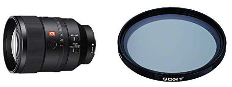 Sony SEL135F18GM G Master Objektiv (135 mm, F1.8, Vollformat, Festbrennweite, geeignet für A9, A7, A6000, A5100, A5000 und Nex Serien, E-Mount) schwarz + VF-82CPAM2 Mehrfach beschichteter Schutzfilter