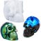 LET'S RESIN Moule Resine Epoxy Tête de Mort, Moule Resine 3D en Forme de Tête de Mort, Moule Silicone Resine Epoxy pour Décoration, Artisanat D'art en Resine