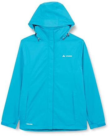 VAUDE Regenjacke Damen leicht - Women's Escape Light Jacket, wasserdichte Outdoor-Jacke, atmungsaktiver Windbreaker mit Kapuze, Klimaschonende Wanderjacke