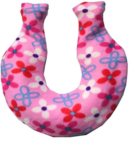 Wärmflasche mit Deckel U-förmige Wärmflasche einseitig kaschierten Cashmere großes Tuch Set mit Wasser gefüllte Wärmflasche korallenrote Vlies-Beutel Haushalts-Produkt Klassischer Heißwasserbeutel