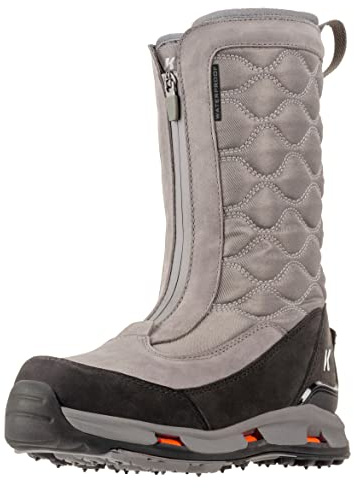 Korkers Women's North Lake Ankle Boot, Grey, 9.5