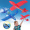 Flugzeug Spielzeug, Elektrisches Wurfgleiter Styroporflieger Kinder 2 Stück 15/25s Draussen Spielzeug Segelflugzeug Flieger Styropor Geburtstag Geschenke für 4 5 6 7 8 9 10 11 12 Jahre Jungen Mädchen