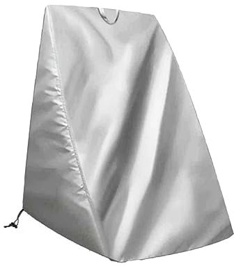 predolo Schlauchtrommel-Abdeckung, Schlauchwagen-Schutz, Ganzjahres-Haushalt mit Griff, staubdicht, Rasen, Terrasse, Schlauchtrommel-Wagen-Abdeckung für, Silber