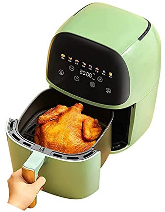 Friggitrice ad Aria - Macchina per Patatine Fritte Airfryer Senza Olio Touch Screen da 4L/3.6QT con 8 Menu Preimpostati, Friggitrice Antiaderente Completamente Automatica a Frittura Rapida Lofty