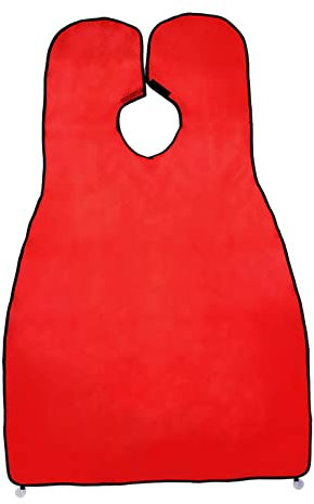 harayaa Beste Rasieren Bib-Die Weg zu Rasieren- Schürze-Perfekte Pflege Geschenk oder Herren geburtstag Geschenk, Rot