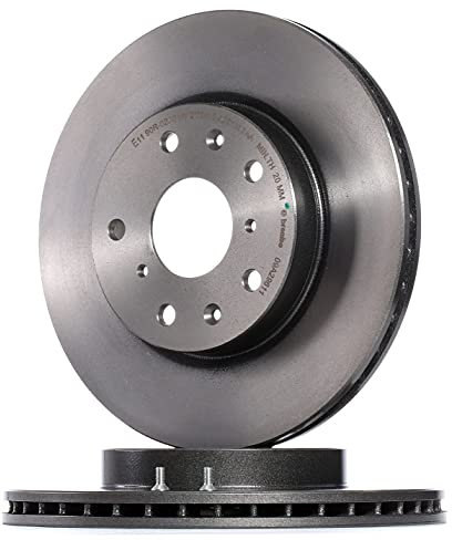 BREMBO 09.A296.11 2x Bremsscheiben Ø280mm innenbelüftet Kompatibel mit FIAT Sedici FY 432063SC0B 5531156K00000 5531179J01