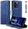 XYGLOW Handyhülle für Xiaomi Redmi Note 12 Pro 5G Hülle Klappbar Xiaomi Poco X5 Pro 5G Premium PU Lederhülle Klapphülle【RFID Schutz】 Kartenfach Standfunktion Schutzhülle für Redmi Note 12 Pro 5G,Blue