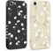 Buoluoioir 2 stück Handyhülle für Apple iPhone 8/7/SE 2020/SE 2022 4,7, Blumen Hülle lustiges Funny Hülle Muster Aesthetic Design Schutzhülle TPU Silikon Case für iPhone 7/8/SE 3rd&2nd, 7