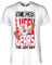 Sabor One Piece T-Shirt - Straw Hat Luffy Gear T-Shirt - Unisex Adult White, White Washed, M