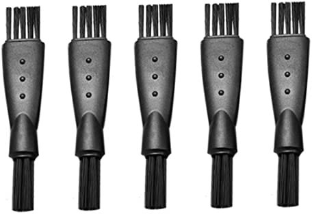 Elektrorasierer-Reinigungsbürste, doppelseitige Rasierpinsel, Bartschneider-Bürste, 5 Stück, Elektrorasierer-Bürste, Rasierpinsel, Rasierer-Reiniger-Set, Bartschneider-Bürste, Elektrorasierer-Zubehör