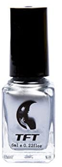 Mirror Metallic Effect Nail Polish, 6 ml Silver Plating Metal Mirror Nail Varnish No UV Needed, Magic Mirror Gel Nail Polish For Chrome Nail, Home DIY Manicure Liquid Nail Varnish
