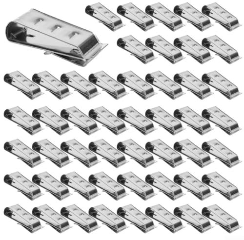 Rostbeständige PV-Modul-Drahtklemmen, Edelstahl-Kabelhalter 50 Stück