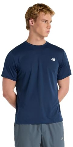 New Balance Herren Sport Short Sleeve T-Shirt, Nb Navy, XL