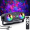 Gomifie 5 in 1 Discolicht Partylicht, Discokugel Led mit 4 Modi für Verschiedene Szenen, Musikgesteuert Disco Licht mit Fernbedienung und Stroboskop, Party Lampe mit 2M USB für Halloween Club DJ