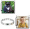 2Burned 2x Italienisches Personalisiertes Foto Charms und Armband 9 mm Schmuck Personalisiertes Geschenk, fügen Sie Edelstahl Benutzerdefiniertes Bild