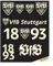 VfB Stuttgart Leuchtsticker 8tlg Aufkleberkarte nachtleuchtend Aufkleber Sticker