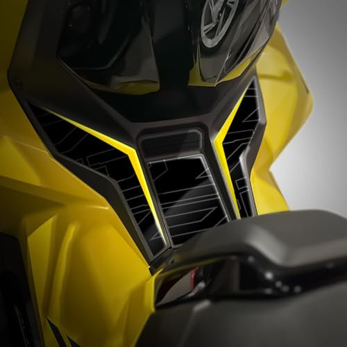 Az Graphishop Adesivo Pedana Resina 3D Compatibile Con Honda X-ADV 750 2025 On XADV-25-007 (Gold Finch Yellow)