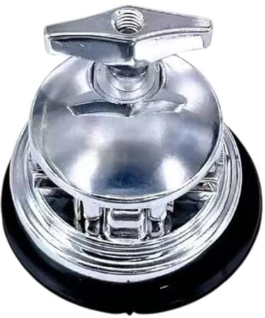 MagiDeal Trommelhalterungshalterung Tom Halter Klemme Ersatz professionelle Instrumententeile Metallstützboden Tom Klemme Beinhalter, Style A