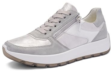 ARA Damen Sneaker New York Dusty,Weiss Gr. 43,5