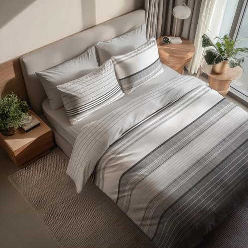 DILIOS Bettwäsche 135x200 Baumwolle, 2-teilig mit Reißverschluss, Premium | 1 Bettbezug 135x200 cm + 1 Kissenbezug 80x80 cm, 100% Baumwolle, Renforcé, OEKO-TEX, atmungsaktiv, ganzjährig nutzbar