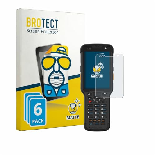 BROTECT Entspiegelungs-Schutzfolie für Newland Speedata SD35 Leo (6 Stück) Matte Displayschutz-Folie, Anti-Reflex, Anti-Fingerprint