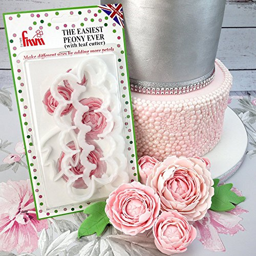 FMM Easiest Peony & Leaf Cutter - 3 Set