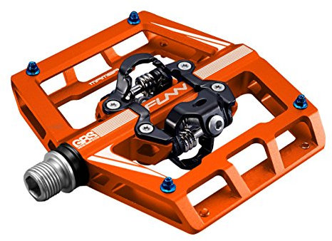 Pedale Mamba, automatisch, 2 Seiten Clip, GRS (Grease Renew System), Orange