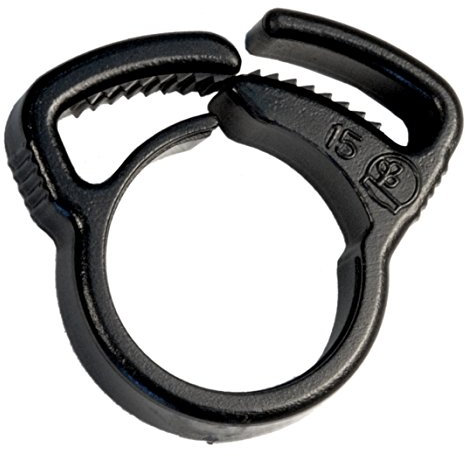 Ratchet Clamp 15-16mm for Irrigation/Hydroponics Pipe/Tube Antelco, Pack of 10