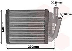 Radiatore di riscaldamento per Volkswagen Touareg con Clim posteriore di aprile 2010