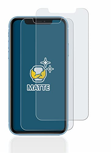 brotect Pellicola Protettiva Opaca per Apple iPhone XR / 11 Pellicola Protettiva Anti-Riflesso (2 Pezzi)