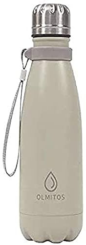 Olmitos - Botella termica inox taupe, 500 ml