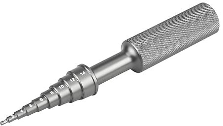 Attrezzo per Rimozione Cuscinetti RC, Cuscinetto a Sfere Installa Rimuovi Utensile 2/3/4/5/6/8/10/12/14mm