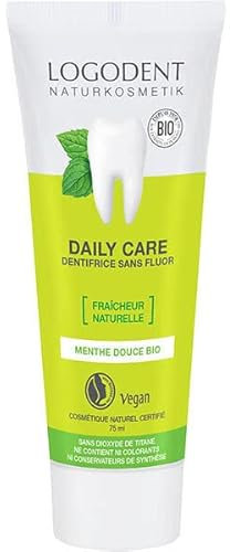 Logona - Bei Zahncreme Minze Der Daily Care Frischer Natur 75ml - Lot von 4 - Preis pro Los - Schnelle Lieferung