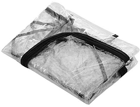 LTLJX Hundewagen Regenschutz, Universal Regenschutz Hundebuggy Regenschutz Haustier Buggy Regenverdeck Waschbar Tragbare,D