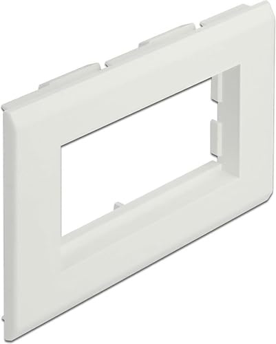 Delock Easy 45 Modulträger für Geräteeinbaukanal 130 x 80 mm
