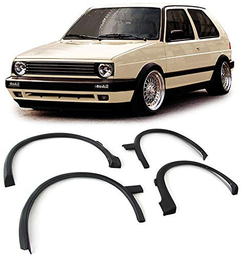 Radläufe Kotflügel Kunststoff Radlauf Verbreiterungen für VW Golf 2 87-91