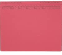 Soldan 1417901 SoldanPlus Karton CLASSIC Hängehefter, DIN A4, 320g/m², Rot, 26.5cm x 31.6cm