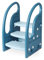 Onasti Marche Pied pour Enfant, Tabouret 3 marches pour bébé, Rehausseur Stable, Multifonction et Antidérapant.avec Poignées Parfait pour Cusine, Salle de Bain, Apprentissage de la propreté